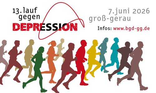 Lauf gegen Despression 2026 am 7. Juni 2026 in Groß-Gerau